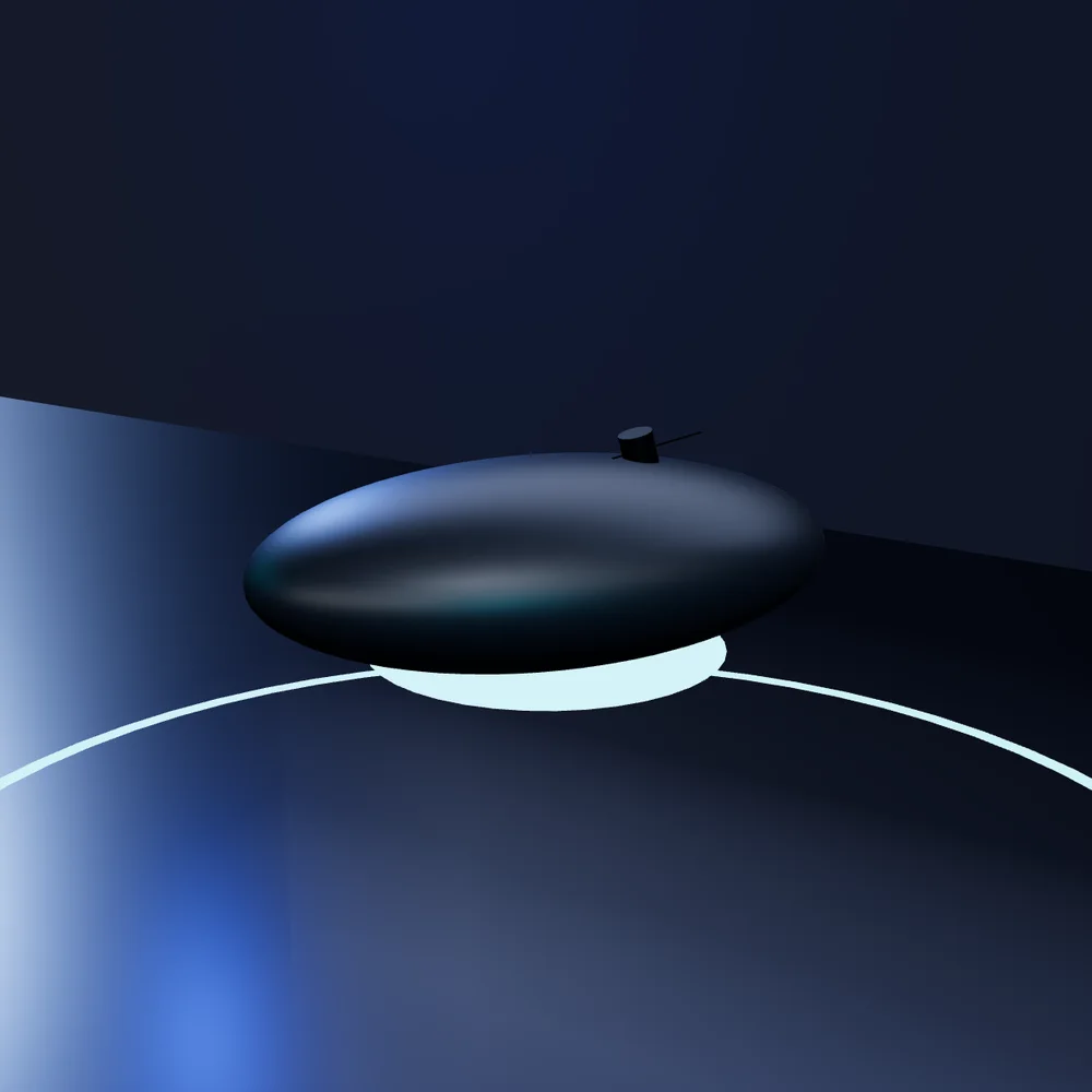 MMQ3 Gaming Mouse Pro in a workspace setting (MMQ3 concept render)