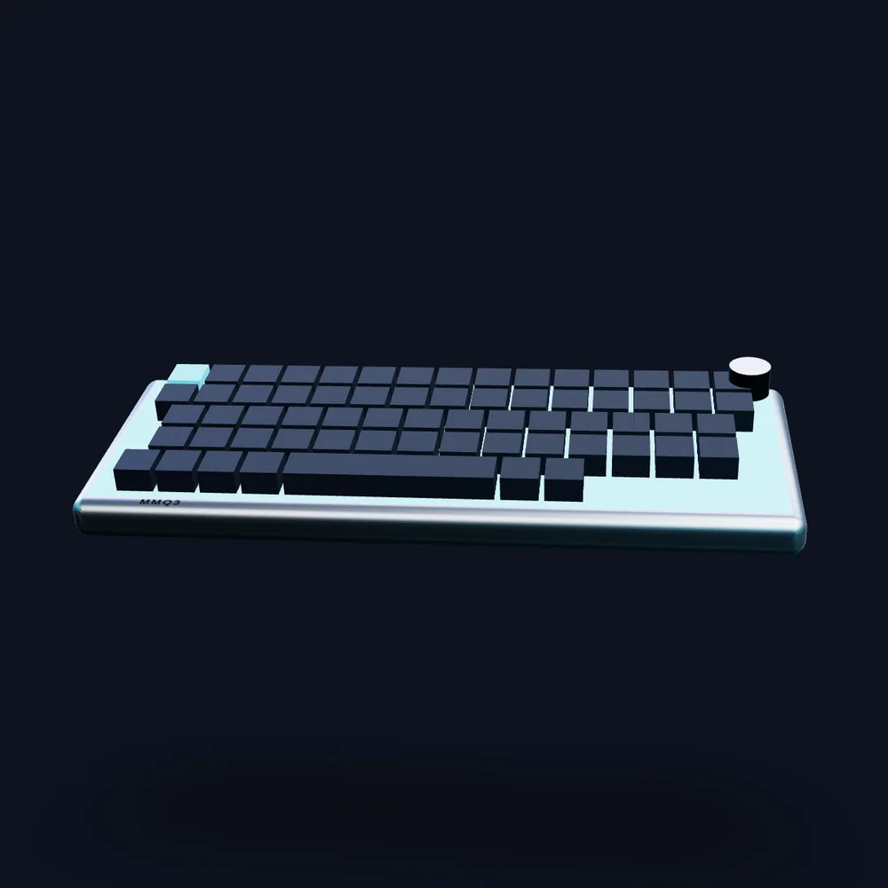 MMQ3 Mechanical RGB Keyboard — original MMQ3 concept render