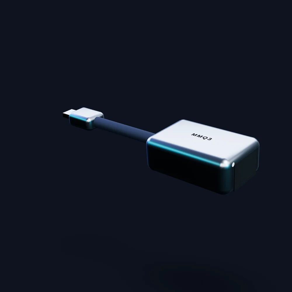 MMQ3 USB-C Network Adapter — original MMQ3 concept render